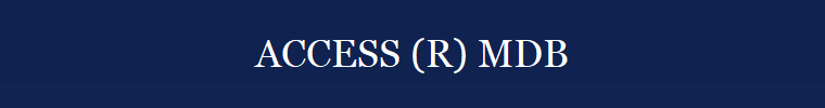 ACCESS (R) MDB