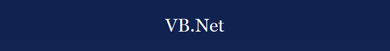 VB.Net